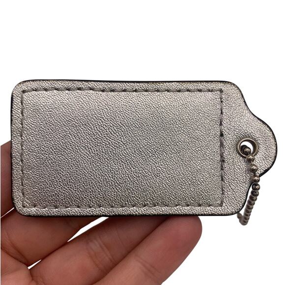 2.5" COACH Fob Bag Charm Hang tag Hangtag - Picture 2 of 2